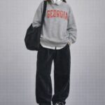 GEORGIA カレッジロゴ スウェット