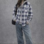 Levi’s コーデュロイ襟 チェックネルシャツ
