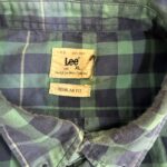 90's Lee チェックシャツ