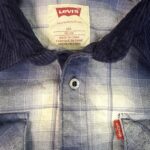 Levi’s コーデュロイ襟 チェックネルシャツ