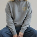 SPORT-TEK ハーフジップスウェット