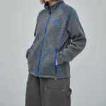 US企業ロゴ×フルジップジャケット