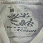 DODGE × REASON プリントTシャツ