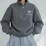 College Prep Half Zip Sweat