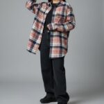 OLD NAVY チェックネルシャツ