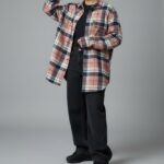 OLD NAVY チェックネルシャツ