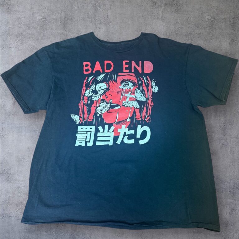 SEDUX “BAD END / 罰当たり” グラフィックTシャツ