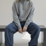 SPORT-TEK ハーフジップスウェット