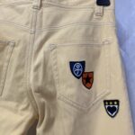 CASTELBAJAC カステルバジャック スリムパンツ ワッペン