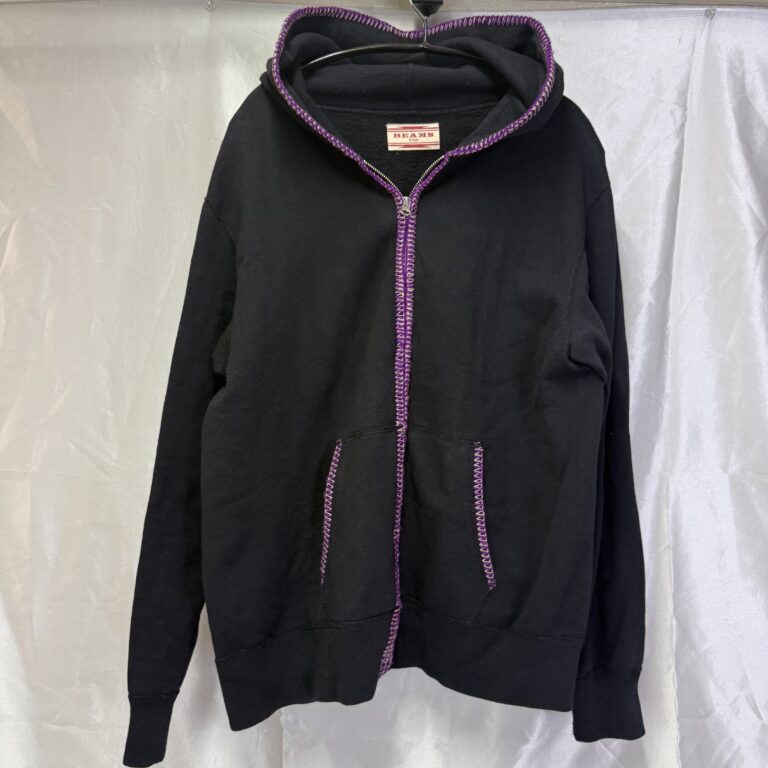 BEAMS ジップアップパーカーL