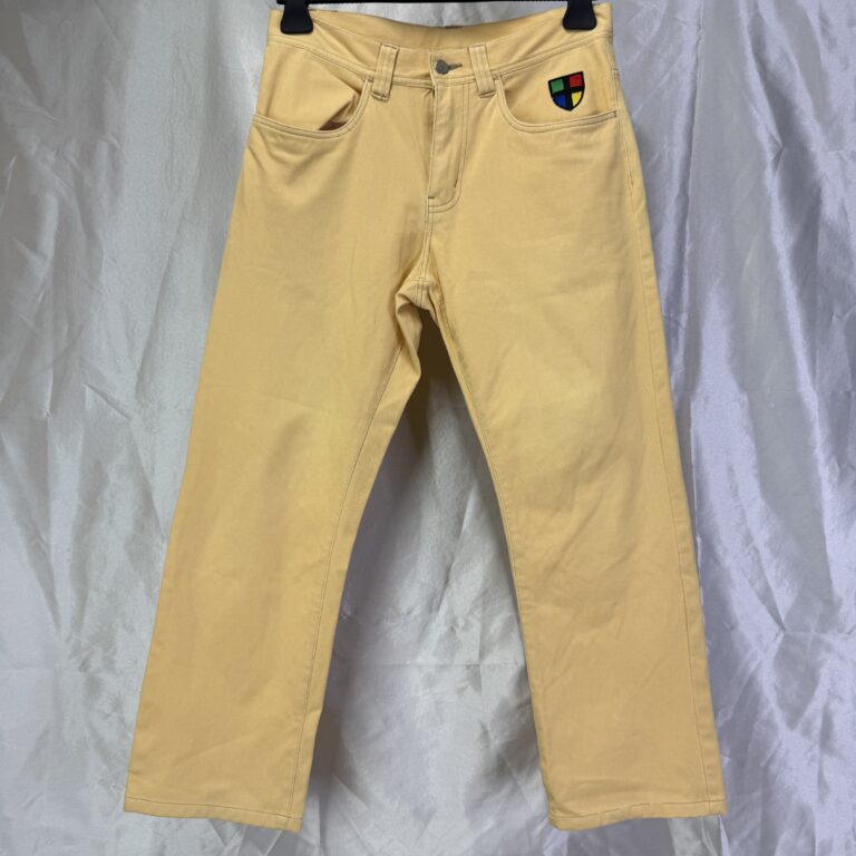 CASTELBAJAC カステルバジャック スリムパンツ ワッペン