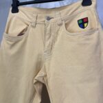 CASTELBAJAC カステルバジャック スリムパンツ ワッペン