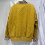 Champion コーデュロイ スタジャン レディースL マスタード イエロー