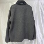 FIRST DOWN フリースジャケット グレー