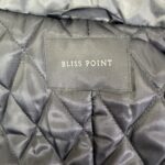 BLISS POINT 中綿 ロングコート L グレー フード付き 