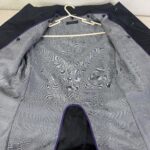 VISARUNO ステンカラーコート ブラック