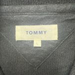 TOMMY カーディガン ブラック L