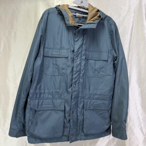 FIRST DOWN フィールドジャケット マウンテンパーカー L フード付き 