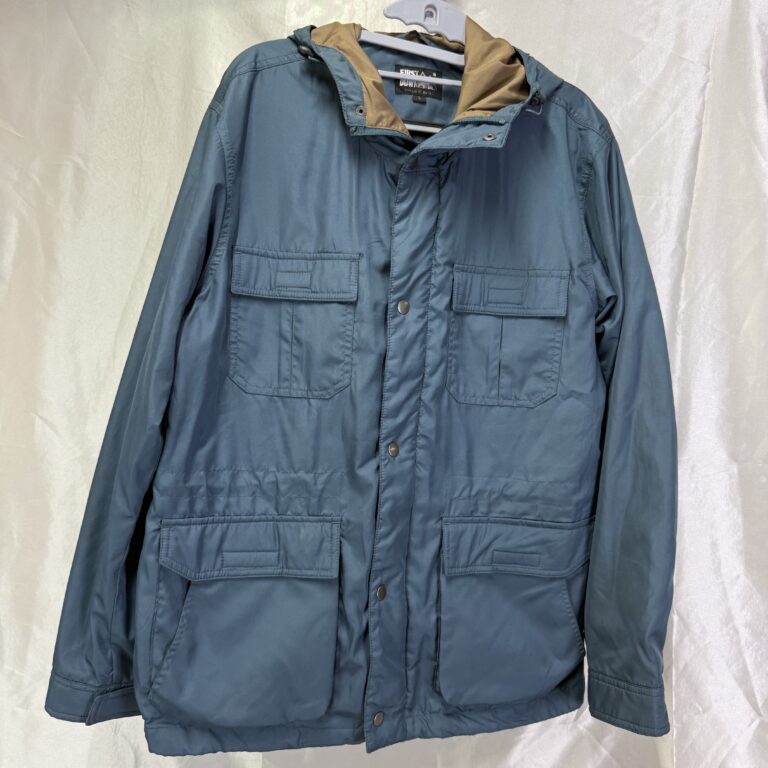 FIRST DOWN フィールドジャケット マウンテンパーカー L フード付き 