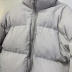 中綿ダウンジャケット グレー