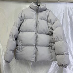 中綿ダウンジャケット グレー