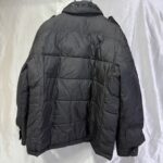 TOMMY HILFIGER 中綿ジャケット フーデッド ブラック L トミーヒルフィガー