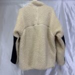 FIRST DOWN USA ボアフリースジャケット アイボリー L 