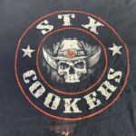 STX COOKERS スカルロゴTシャツ