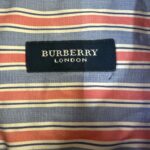 【00s】【 Burberry London ストライプシャツ】