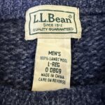 【90s~00s 】L.L.Bean コットン/ウールニット