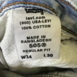 【00s】W34/L30 Levi’s 505 デニムパンツ