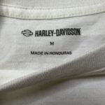 HARLEY DAVIDSON 長袖Tシャツ M フロント.袖プリント