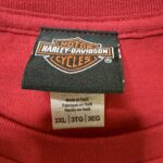 HARLEY-DAVIDSON スカルプリント 半袖Tシャツ 3XL