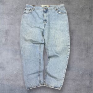 【W36 / L28】Levi’s 550 デニムパンツ 革パッチ