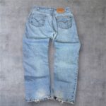 【90s】W34 / L29 Levi’s 505 デニムパンツ 革パッチ
