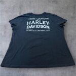 HARLEY-DAVIDSON Vネック Tシャツ