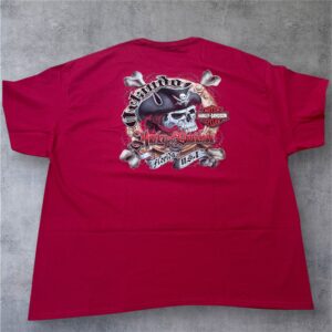 HARLEY-DAVIDSON スカルプリント 半袖Tシャツ 3XL
