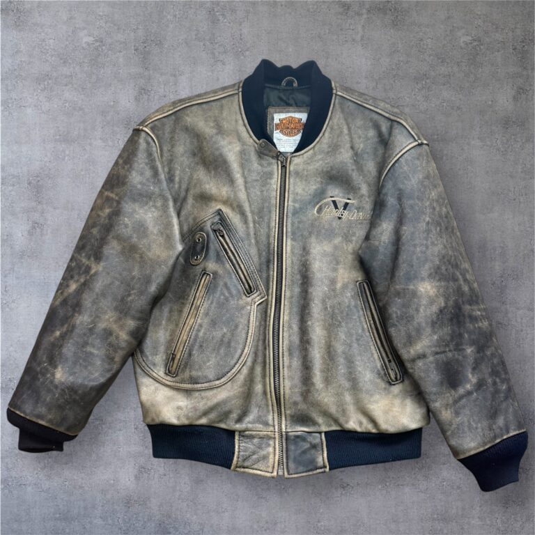 【90s】HARLEY DAVIDSON V-TWIN LEATHER JACKET