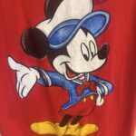 【90s Disney】Mickey Tシャツ　L