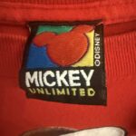 【90s Disney】Mickey Tシャツ　L